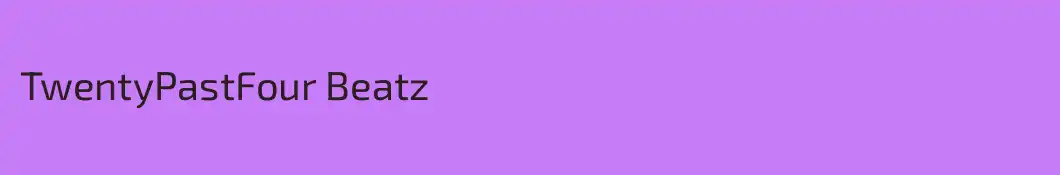 TwentyPastFour Beatz